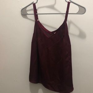 Maroon cami